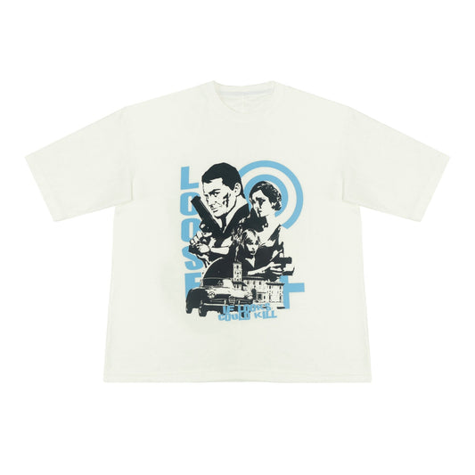 " DRESSED TO KILL " - T-SHIRT - WHITE