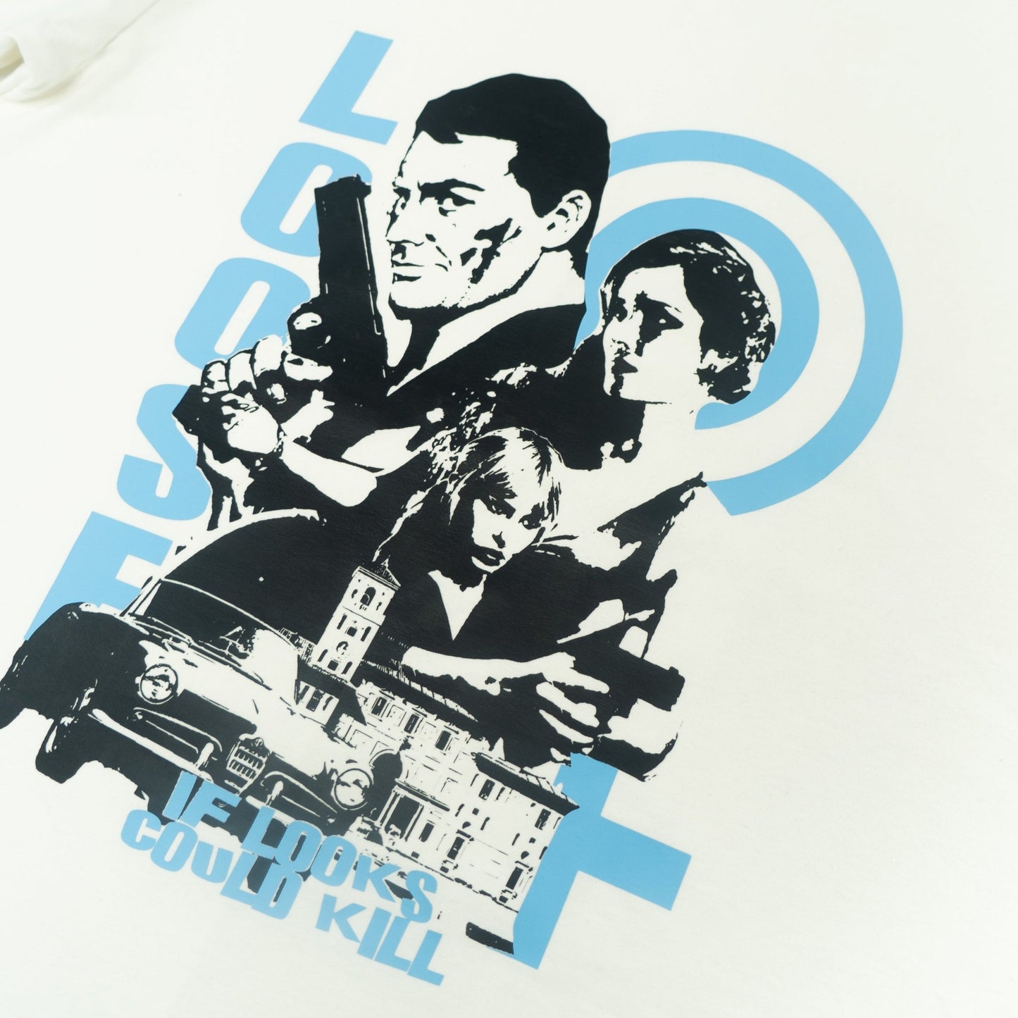 " DRESSED TO KILL " - T-SHIRT - WHITE