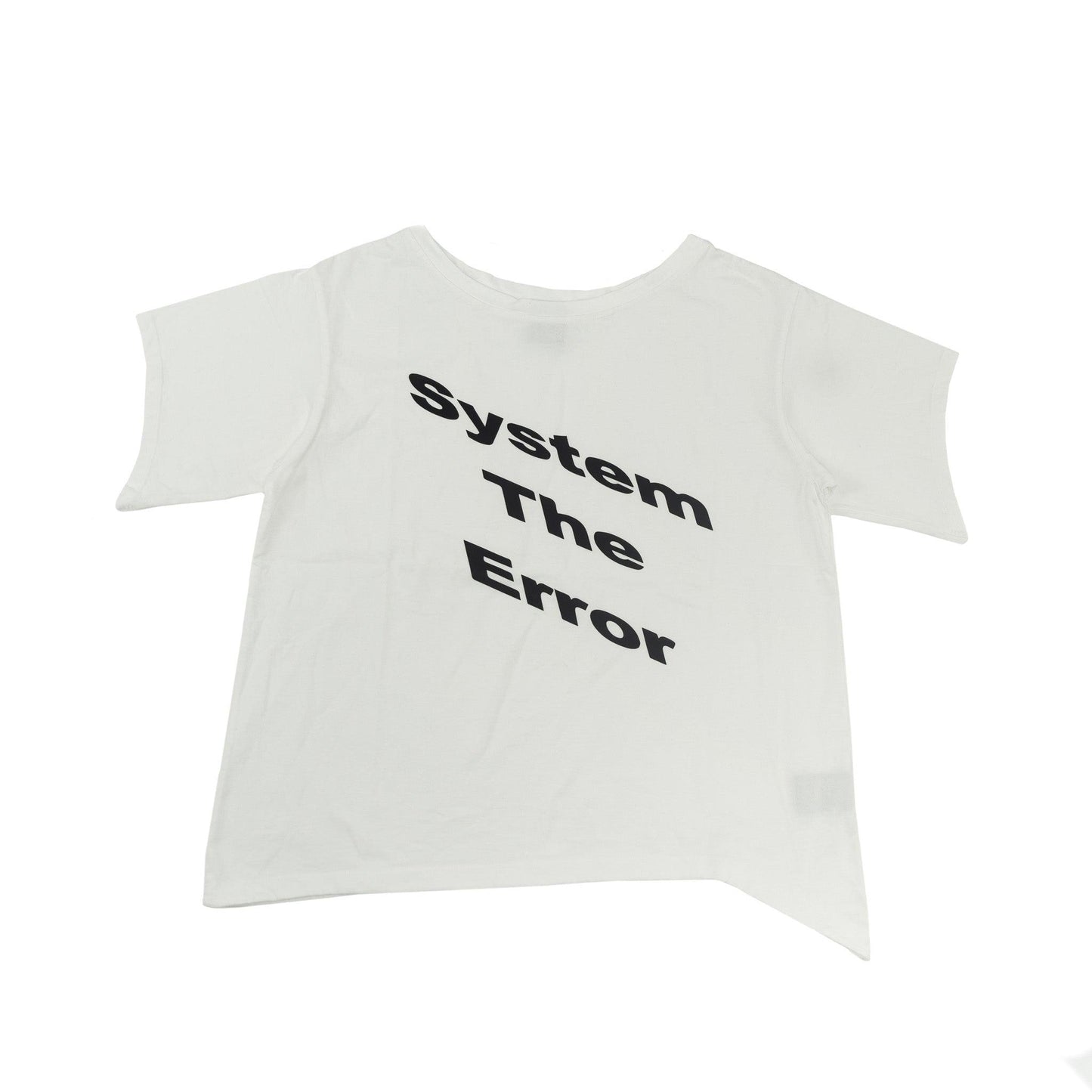 " SYSTEM THE ERROR " - T-SKIRT - Loose