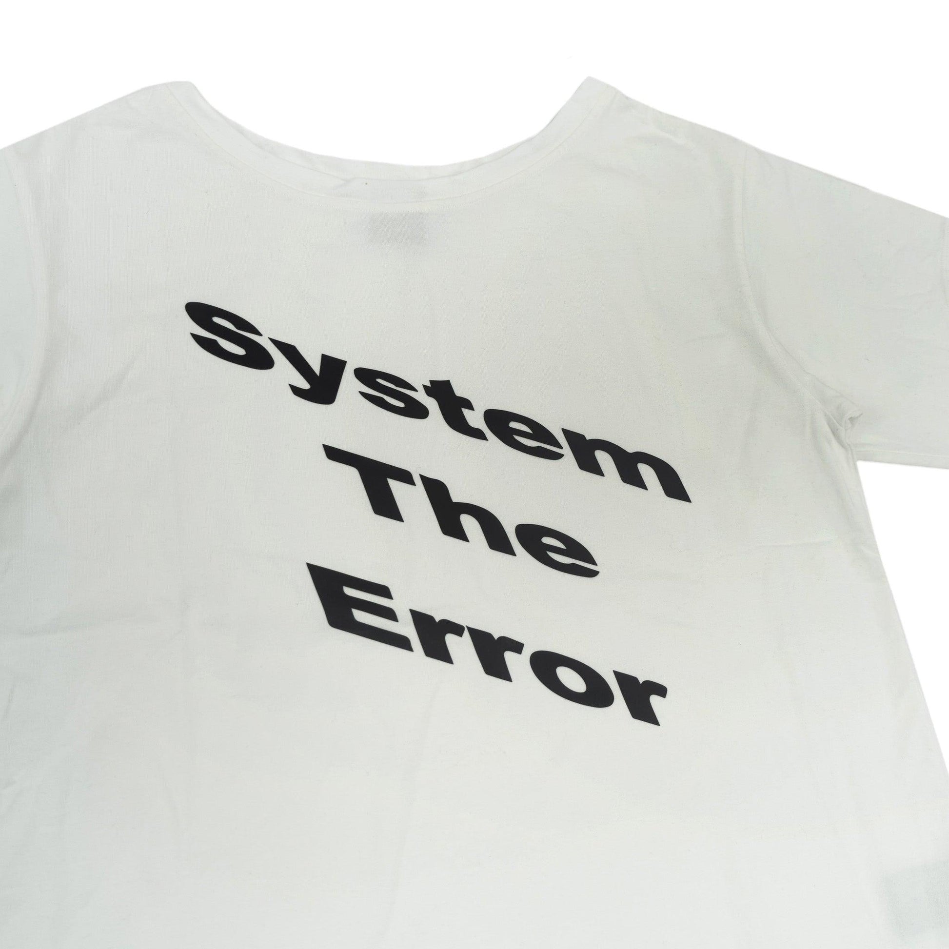 " SYSTEM THE ERROR " - T-SKIRT - Loose